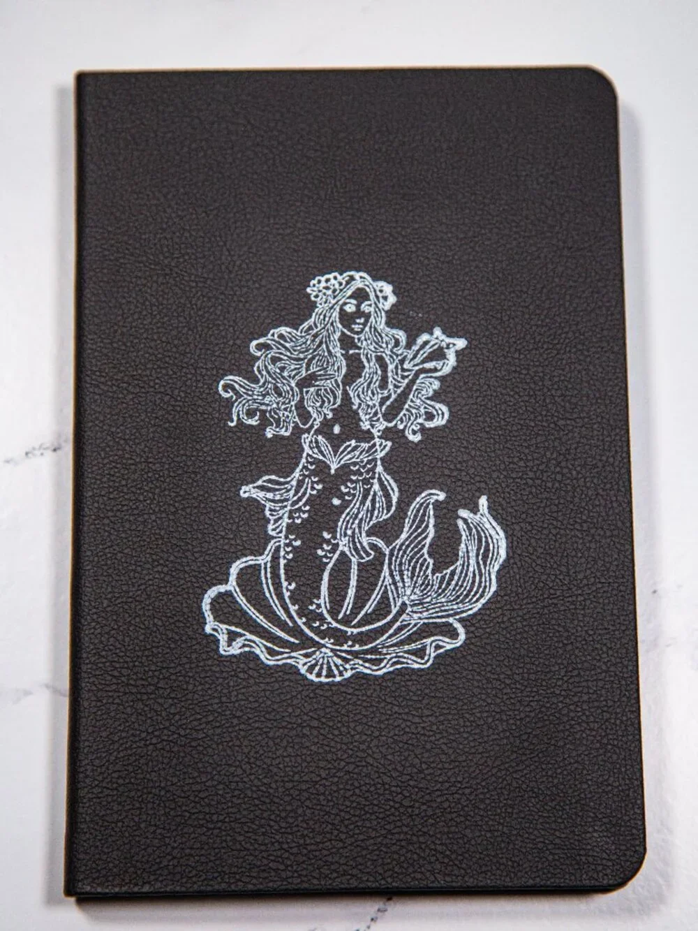 Hand Stamped Mermaid Journal/Notebook